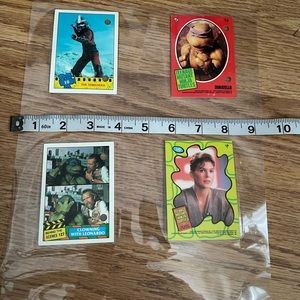 1990 TMNT collector cards